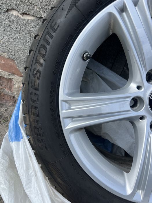 BMW 3 f30/f31 Felgi 17” ET37 5x120+opony zimowe RFT 225x50+czujniki