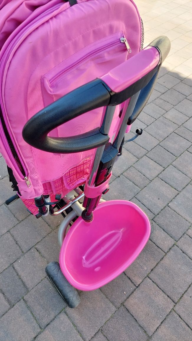Rowerek trójkołowy różowy Baby Maxi