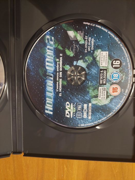 Dvd O homem transparente & homem transparente 2