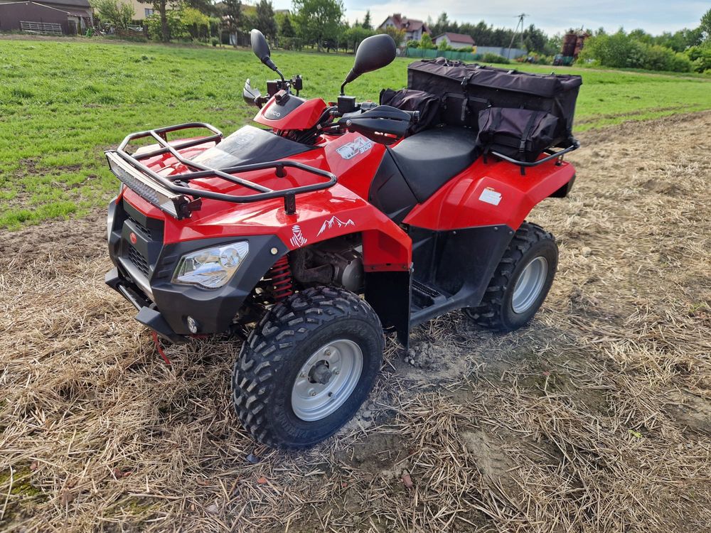 Kymco mxu 300r z homologacją