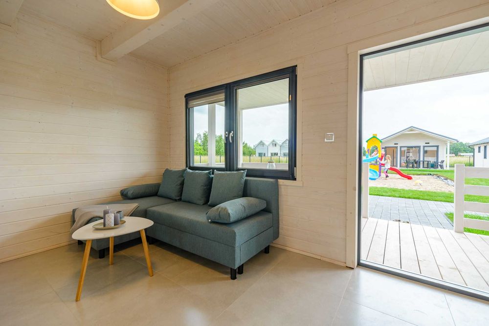 Domki całoroczne nad morzem w Dziwnówku. Ogrzewane. Kominek!