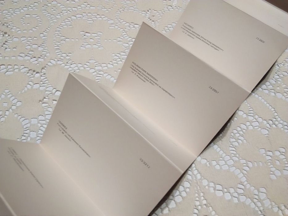 Widokówki harmonijkowe 1981 rok, ziemia Szczecińska.