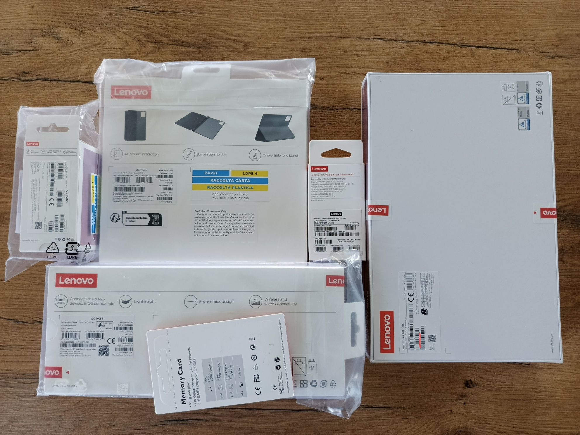 Mega zestaw: Tablet Lenovo TAB K11 Plus + 8/256 LTE+ 512GB