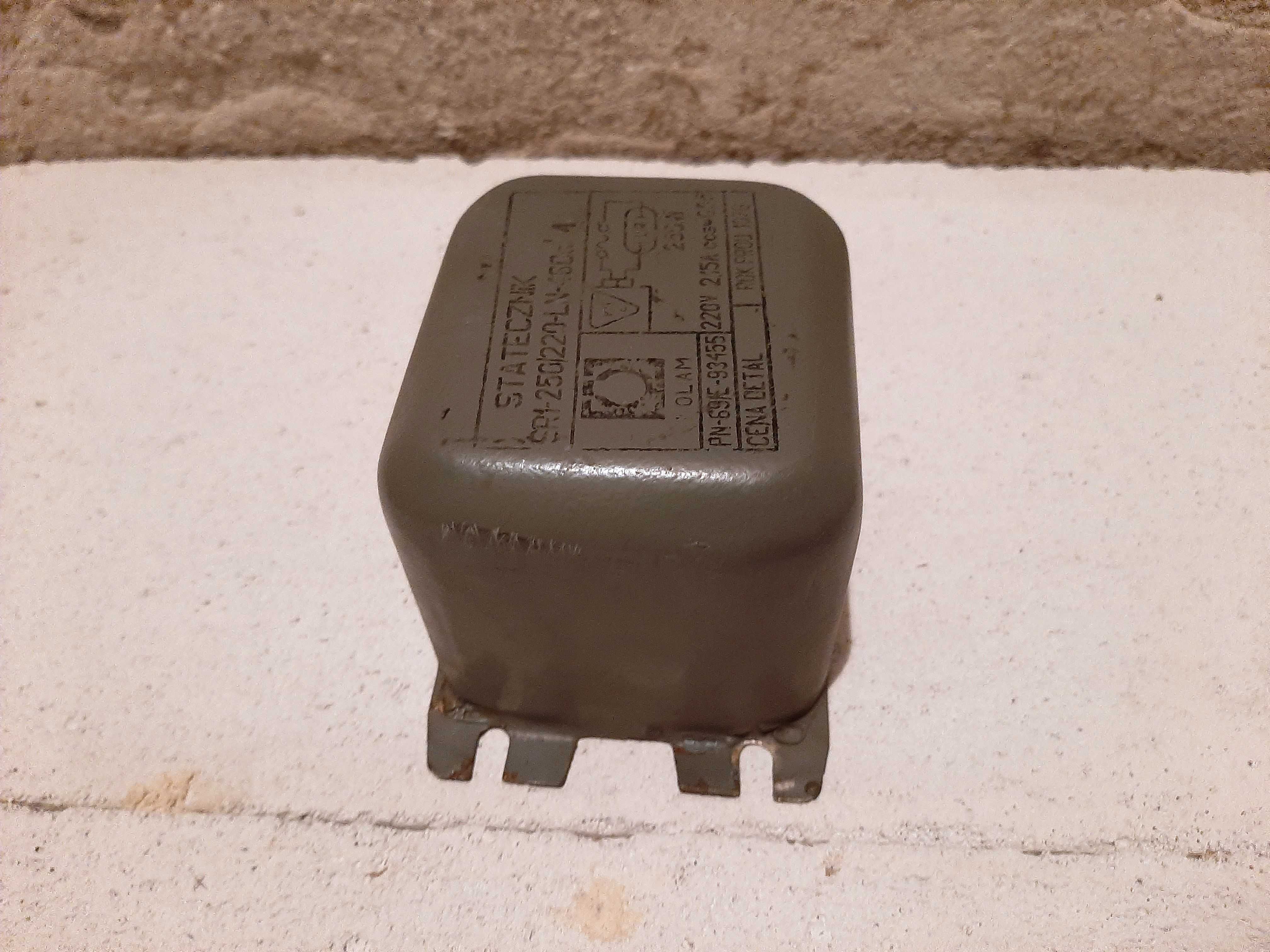 Statecznik SR1-250 do lamp żarówek Polam 1976 PRL 2