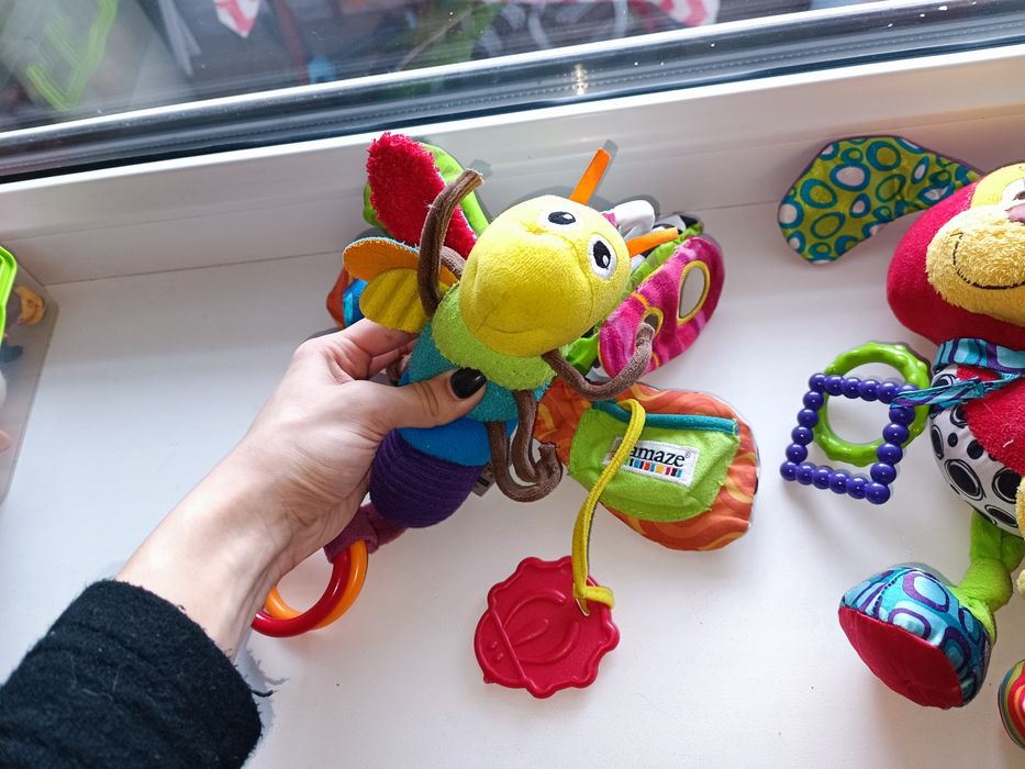 Игрушка подвеска + коврик для развития