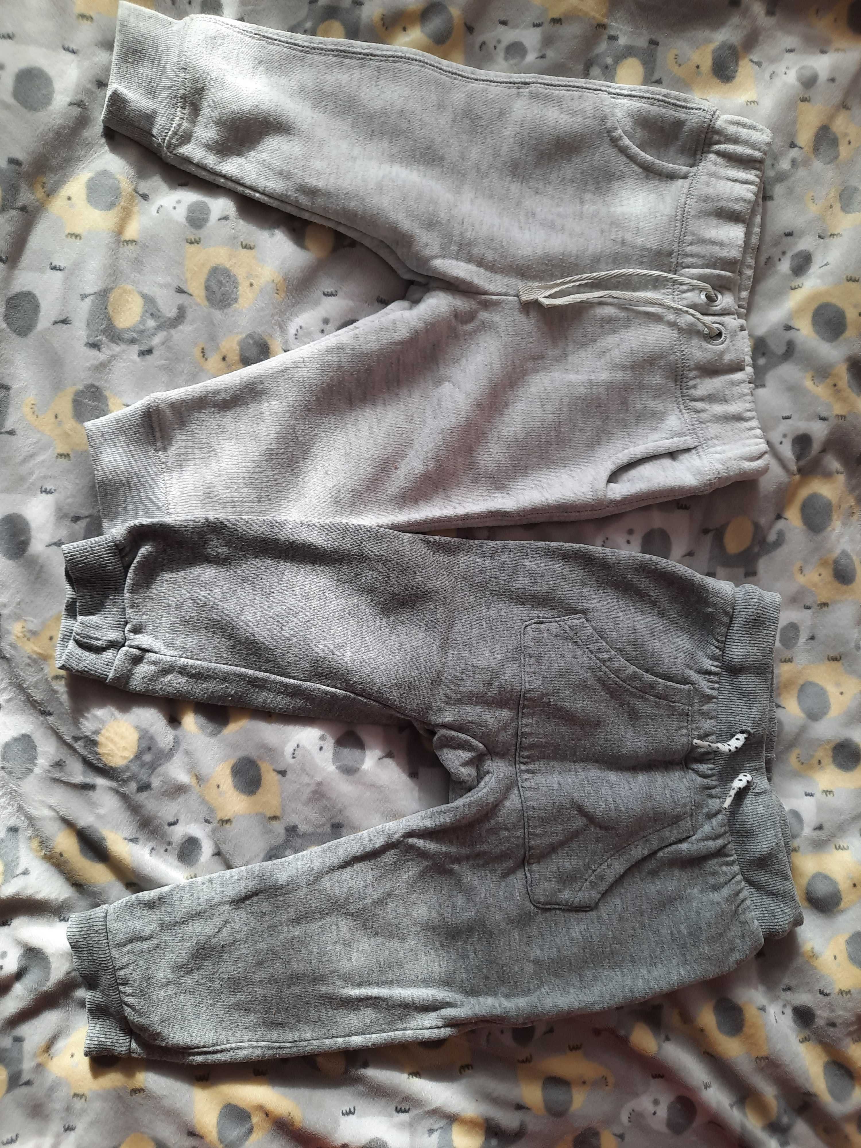 74 Spodnie ocieplane, ciepłe dresy dla chłopca i dziewczynki.