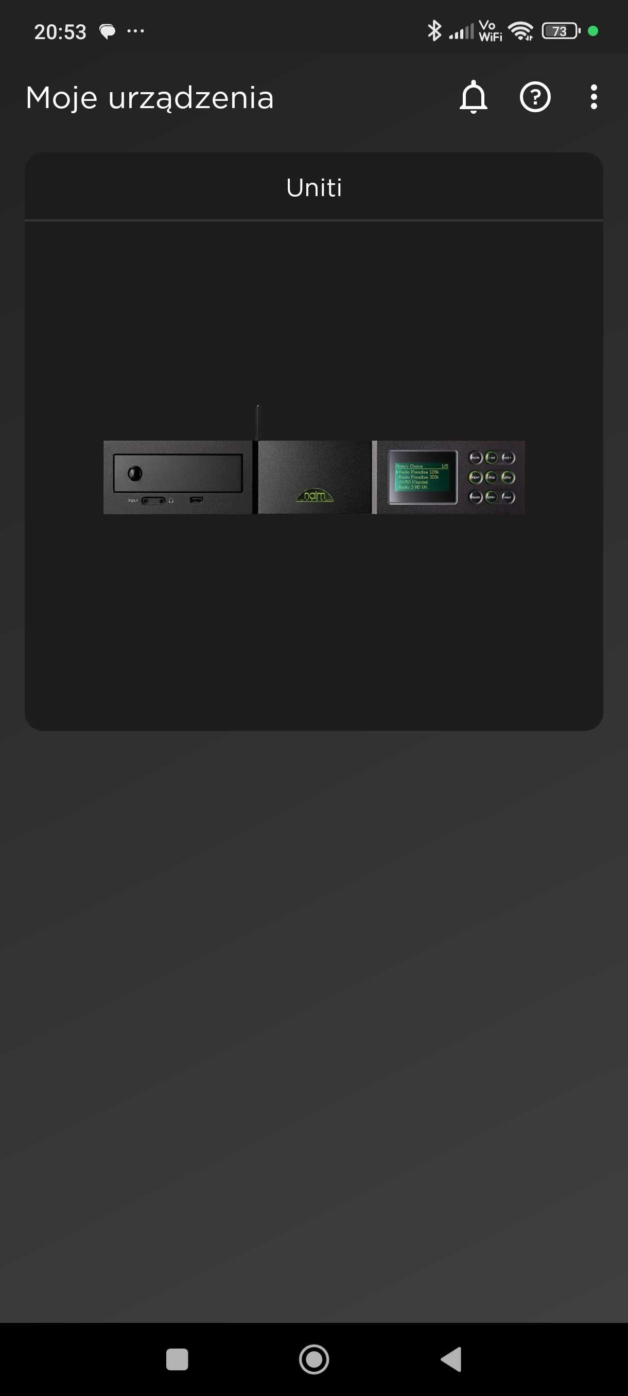 NAIM UNITY ALL IN ONE wzmacniacz stereo/cd/streamer/spotify/tidal/dysk