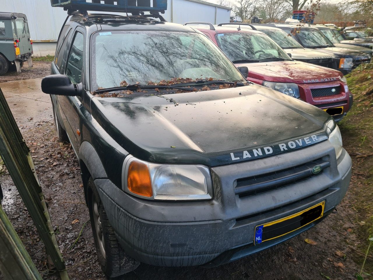 Land Rover freelander 1 peças usadas barras tejadilho Thule