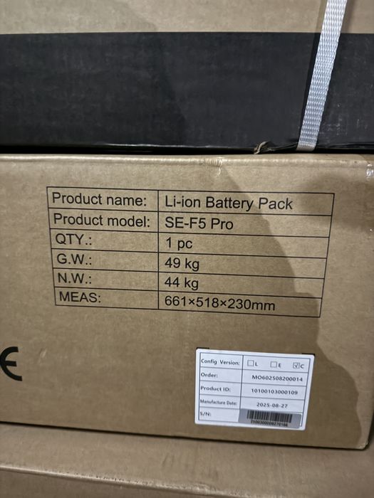 Гибридный инвертор в наличии Deye SUN -6K-SG03LP1-EU