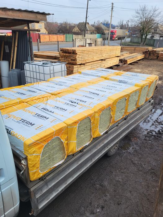 Мінвата базальтова та шумоізоляційна