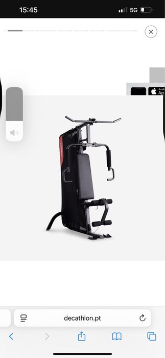 Aparelho musculacão novo sem uso