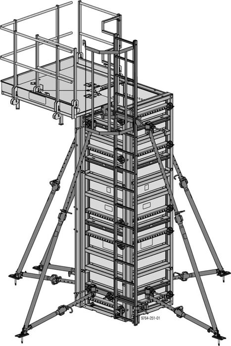Szalunki słupowe Doka 3.30m