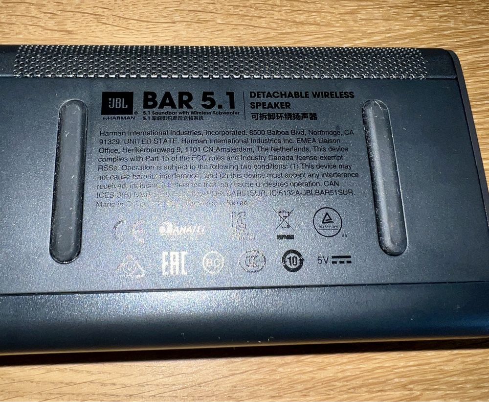 Soundbar - JBL Bar 5.1