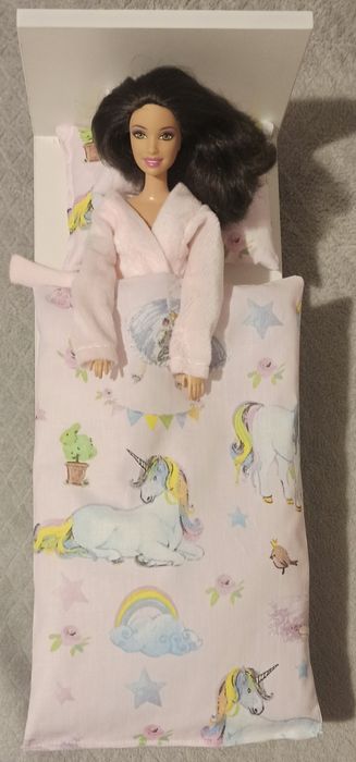 Nowa 3 częściowa pościel dla barbie