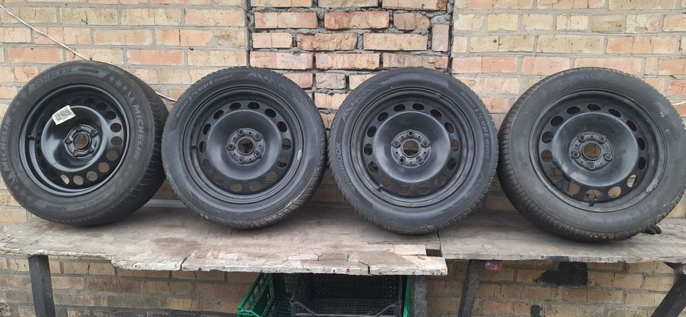 Диски с резиной 5/112 р16