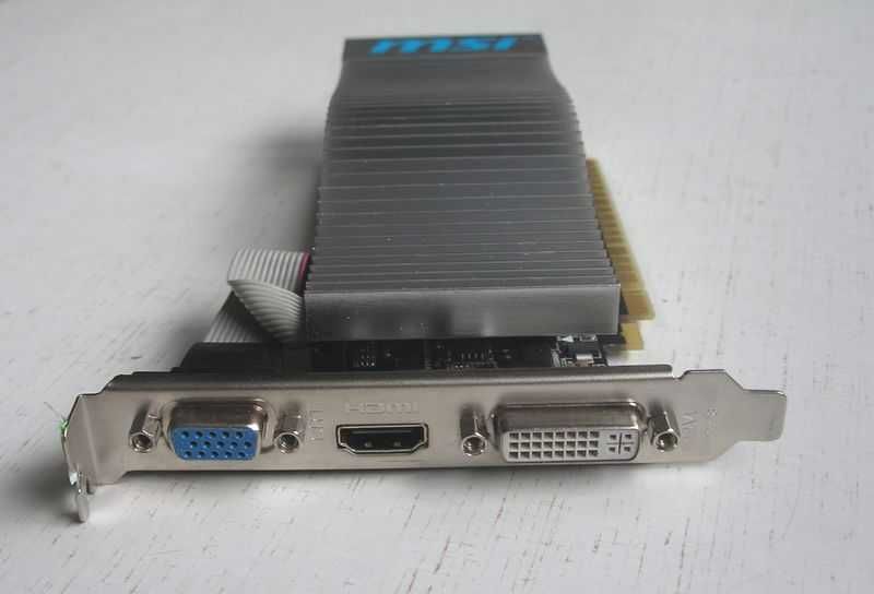 Відеокарта NVidia GeForce G210 (1 ГБ DDR3)
