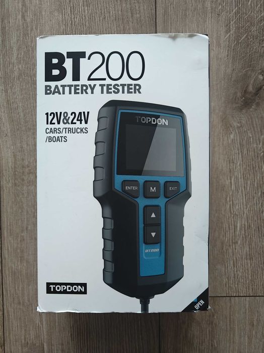 Miernik do akumulatorów 12/24V PRECYZYJNY