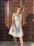 Vestido bordado inglês