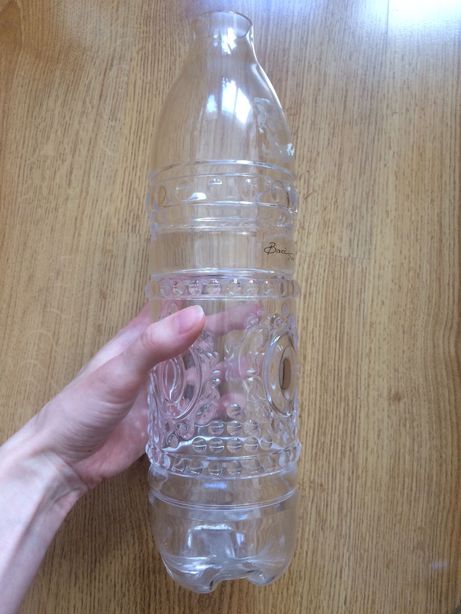 Wazon karafka butelka wzory ozdobny akryl