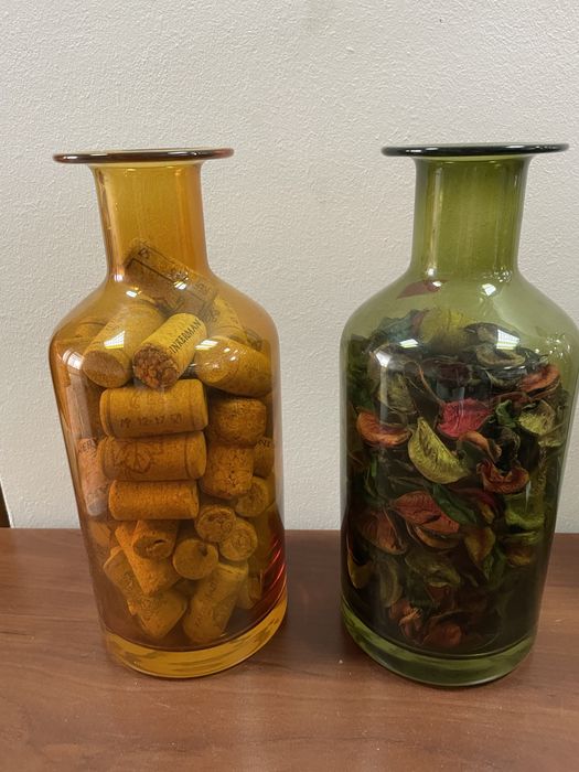 Вазы керамика, вазы цветное стекло. Декор для дома