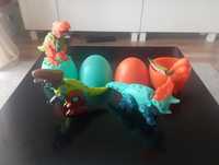 Rozkręcane dinozaury, zabawki dla dzieci