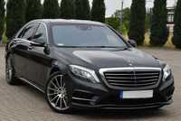 Mercedes-Benz Klasa S Long 4-Matic Burmester Hak el. Szyberdach Radar Kamery 360 FULL OPCJA