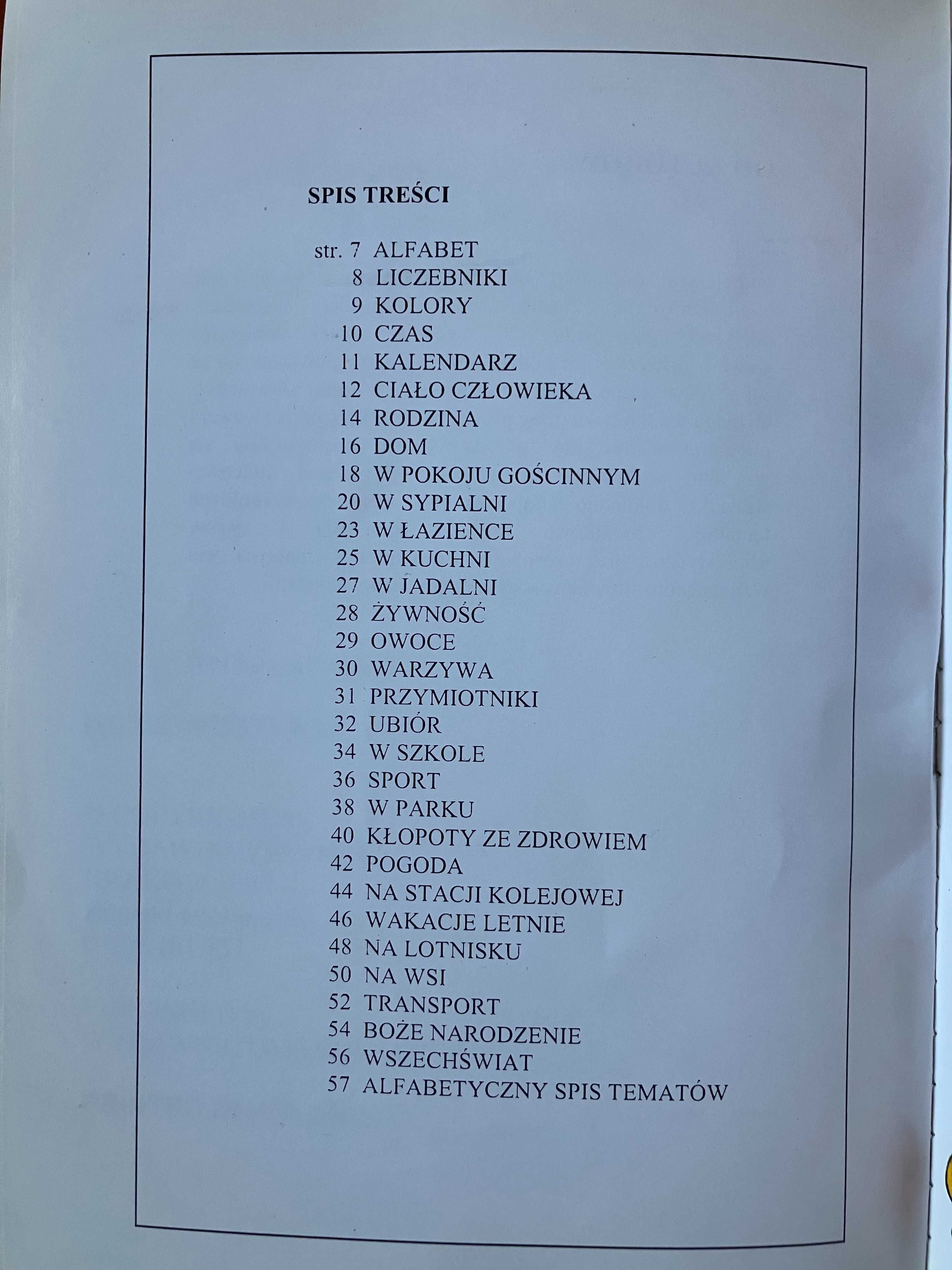 Ilustrowany słownik angielsko - polski dla dzieci młodzieży