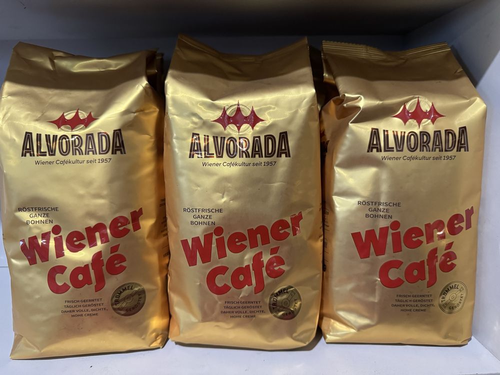 Кава в зернах Alvorada Wiener Cafe 1кг Австрія