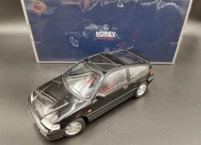 1:18 Norev 1990 Honda CRX Black model nowy