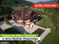 OKAZJA! Elegancka Willa z basenem w sercu Beskidu Wyspowego.
