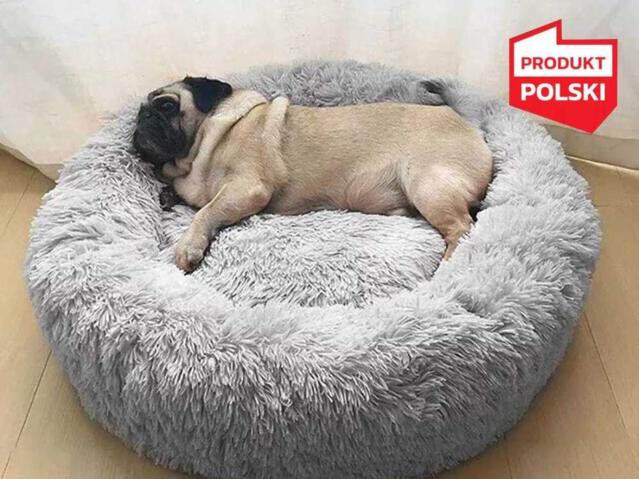 LEGOWISKO DLA PSA KOTA CHMURKA 70CM Styl Jakość Premium Miękka Duża