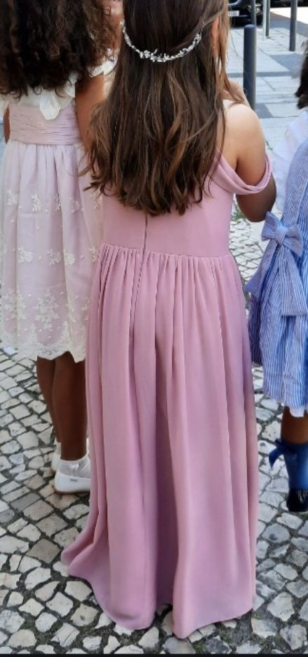 Vestido cerimónia menina