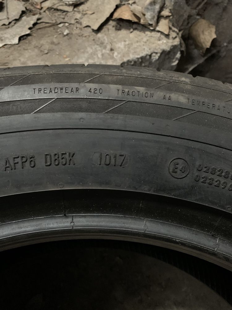 Шины б.у 255 55 R19 Continental Sport Contact 5 JLR 111W 1 шт лето