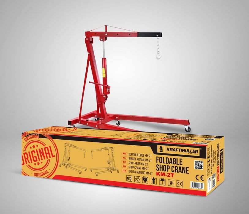 Grua 2 Toneladas Kraft Muller