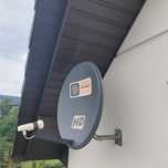 Talerz, antena satelitarna z konwerterem