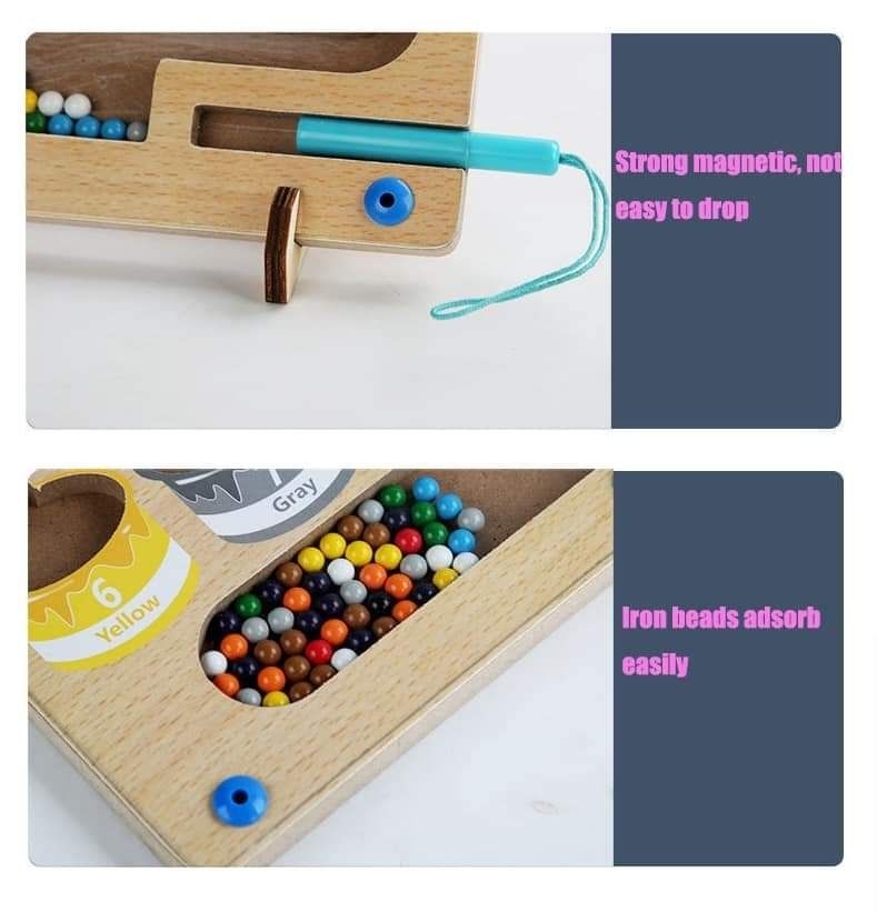 Zabawka dla dzieci tablica do sortowania kolorów