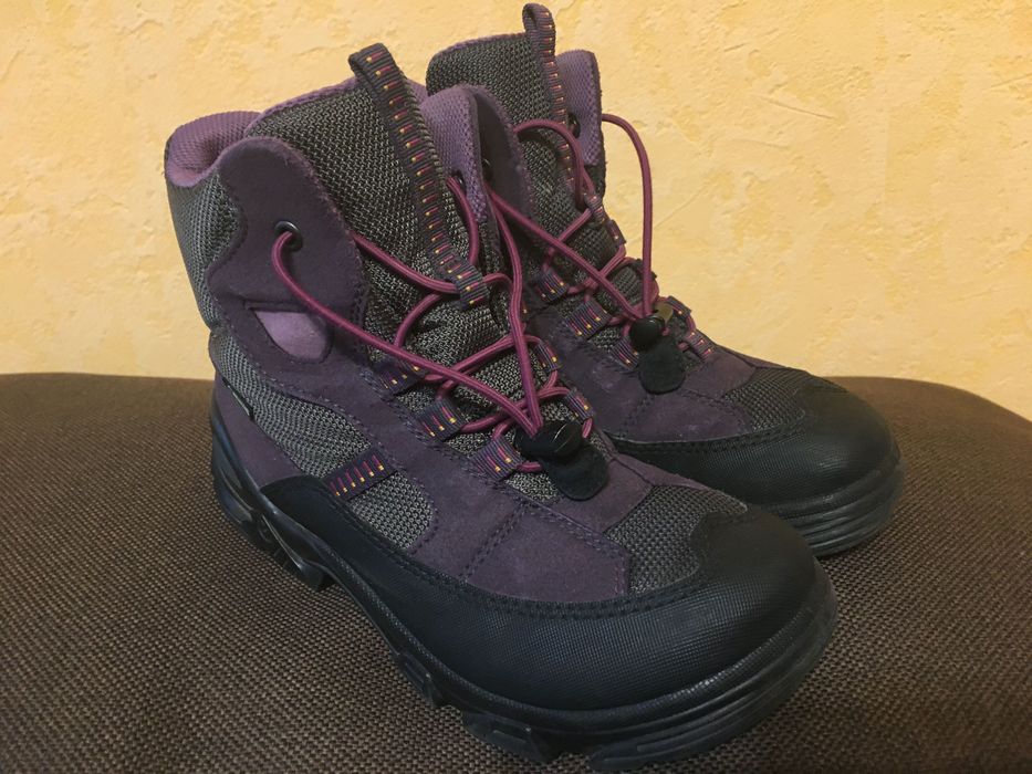 Ботинки Ecco 34 размер, 22 стелька