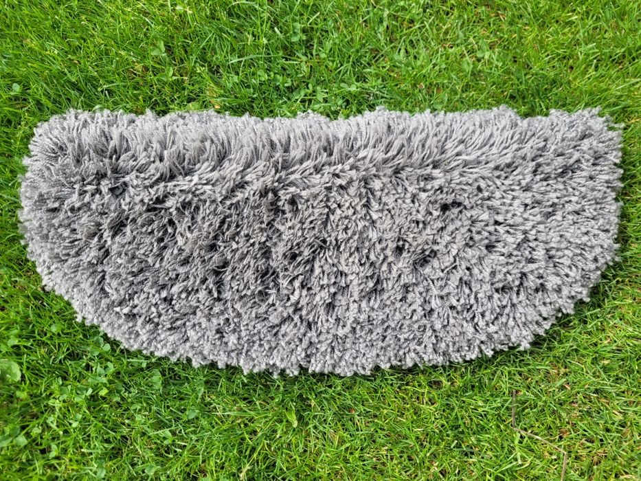 Dywaniki 18szt shaggy RIO Kartal sanat hali nakładki schody szare popi