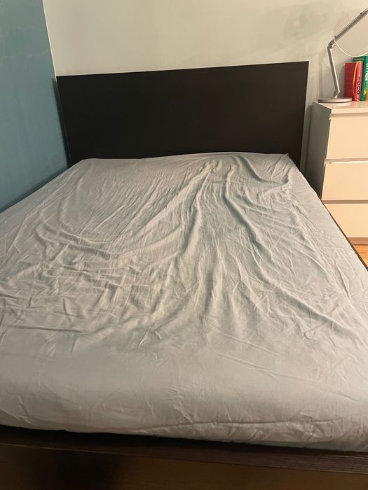 Łóżko Ikea MALM 140x200 z szufladami