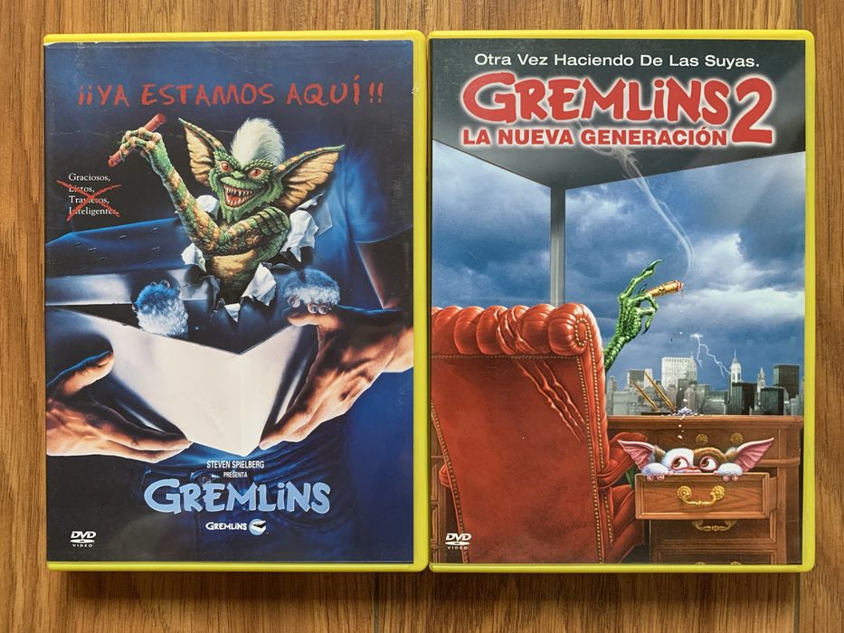 Os Gremlins I e II - Steven Spielberg - 2 dvds