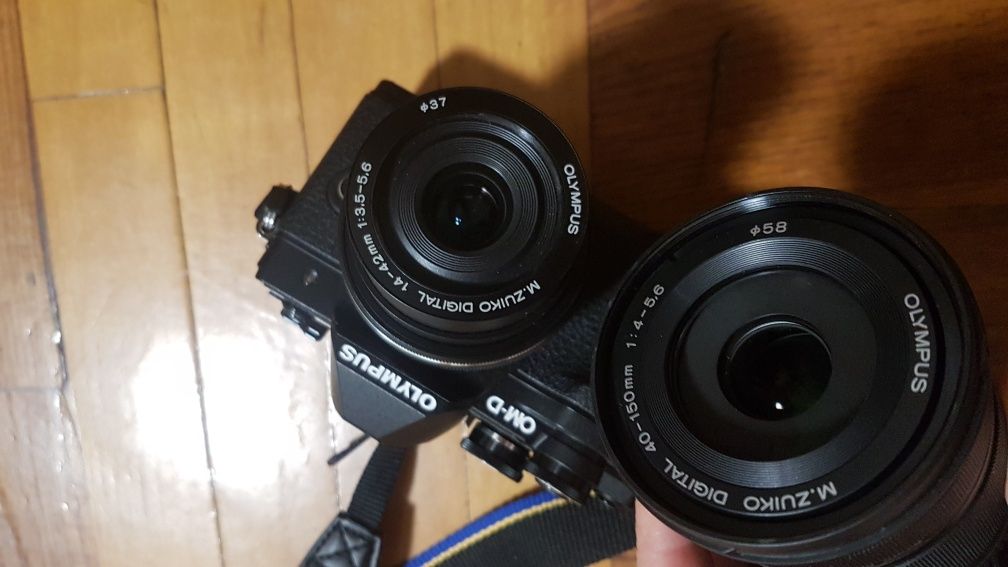 Olympus OM-D E-M10 Mark III kit + 2 объектива (14-42+40-150mm) + сумка