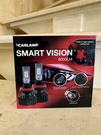 Led авто лампы Carlamp Smart Vision H1 H3 Н4 H7 H11 H13 HB3 НB4 HB5