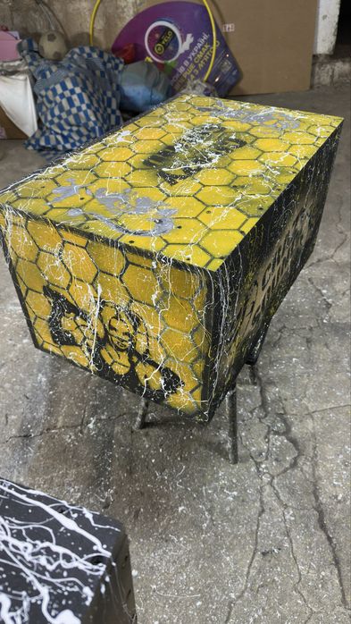 Короб сабвуфера 12-ка на щели новый