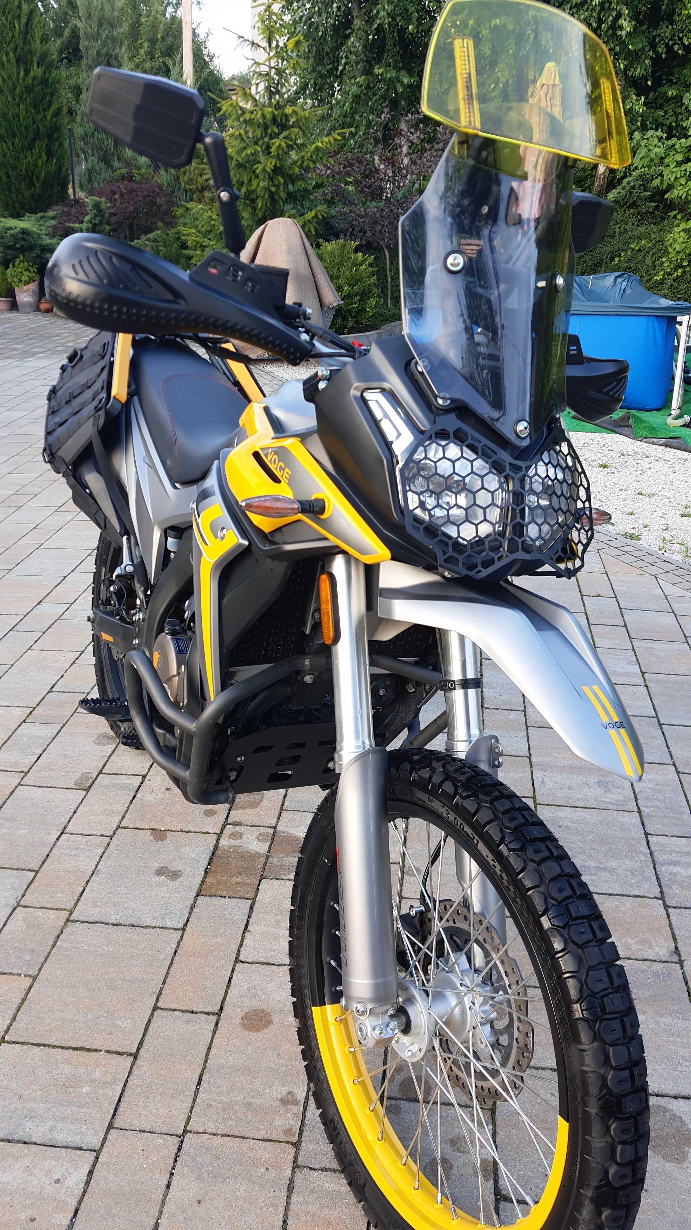 Voge 300 Rally - mocna mapa paliwowa - akcesoria, nowe OC - prywatne