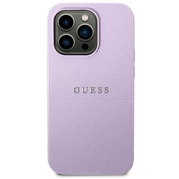 Etui Guess Guhcp14Lpsasbpu iPhone 14 Pro 6,1" Fioletowy Strap