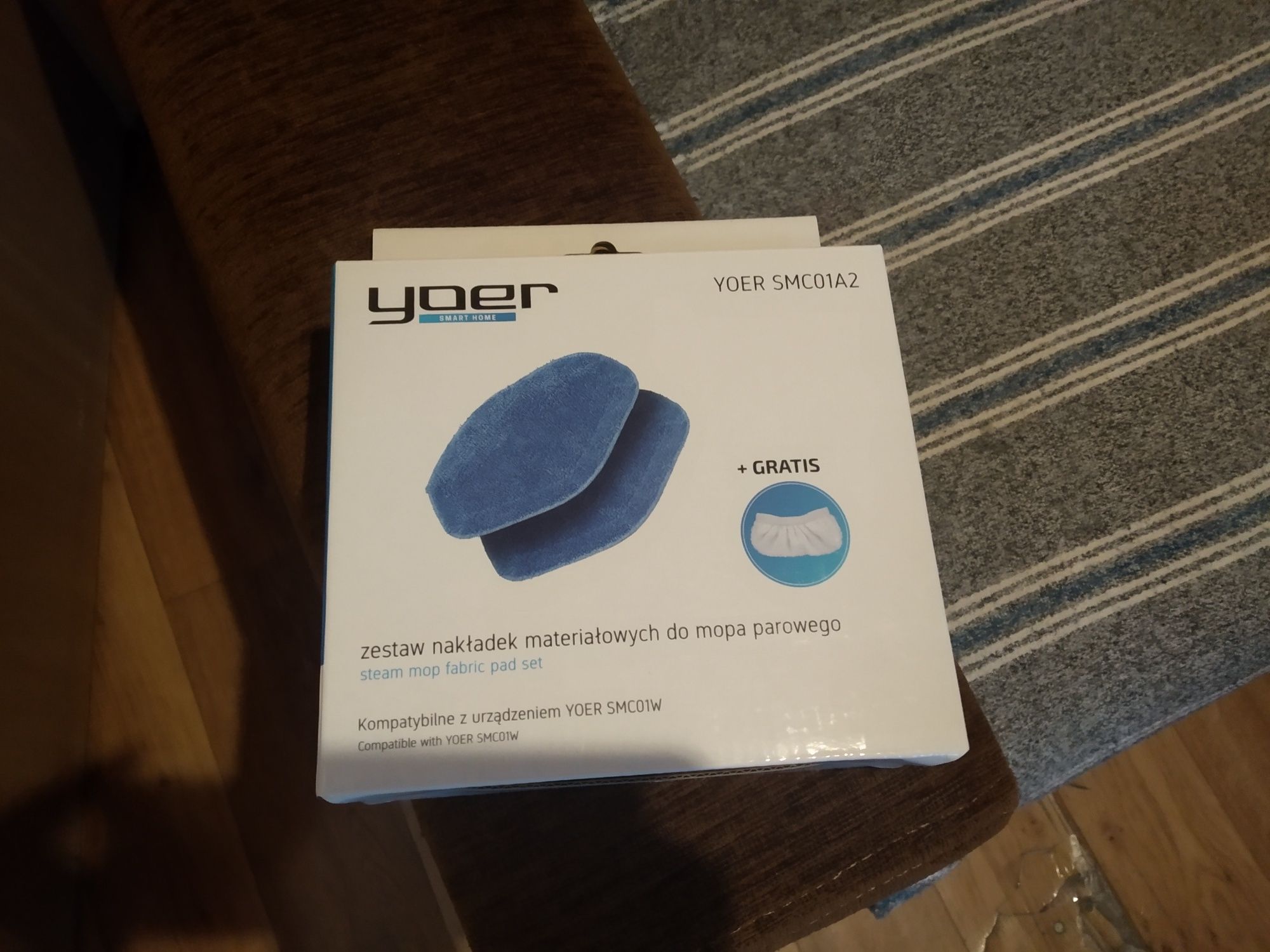 Mop parowy z myjką ręczną YOER CleanSlide SMC01W