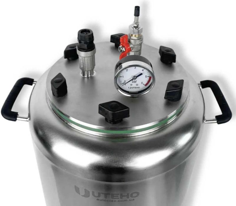 ЕЛЕКТРИЧНИЙ автоклав на 16 банок з нержавіючої сталі! ВІД ВИРОБНИКА!