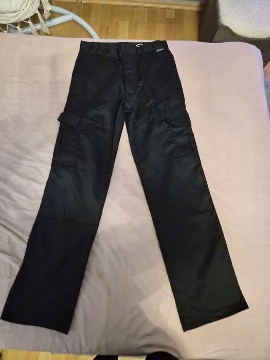 Spodnie bojówki czarne nowe
