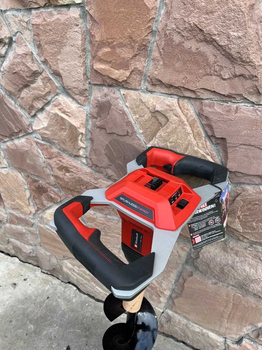 Акумуляторний безщітковий земляний бур Einhell GP-EA 18/150 Li BL-Solo