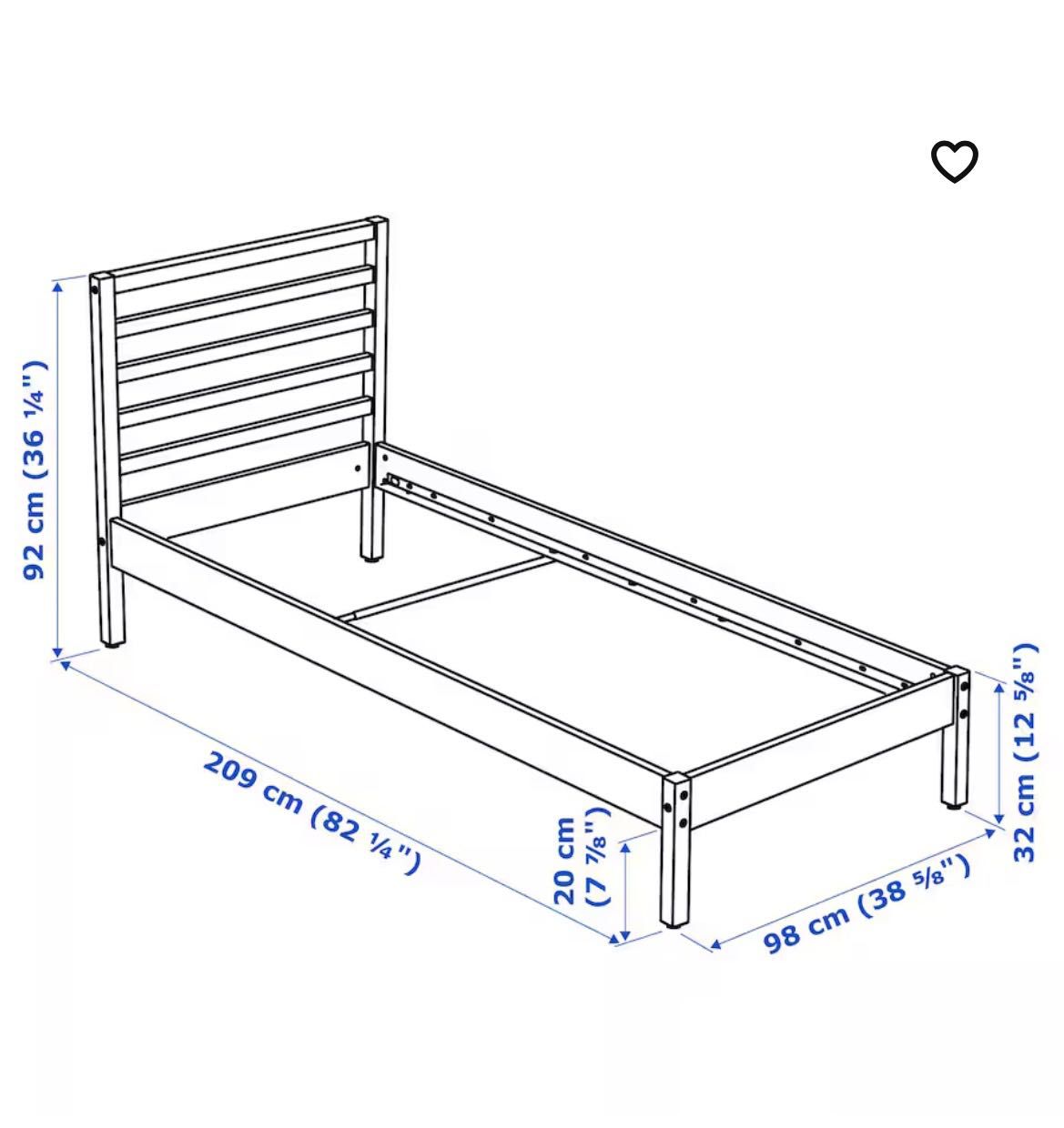 Łóżko Ikea jak nowe